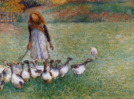 CamillePissarro-LittleGooseGirl1