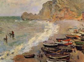 Monet-BeachatEtretat